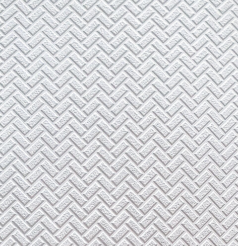 White conductive plastic sole with herringbone profile